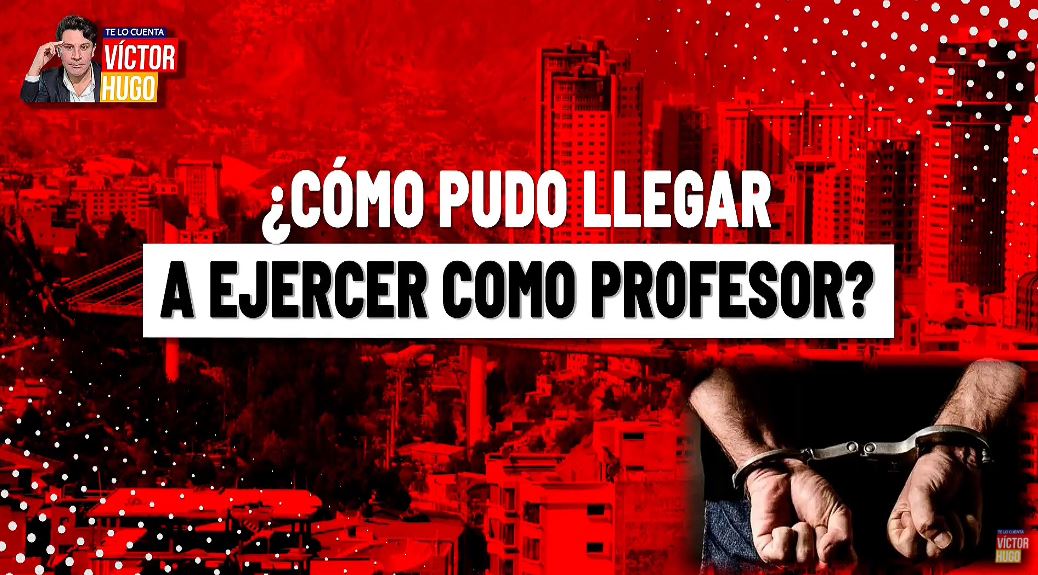 PROFESOR ACUSADO DE CORRUPCIÓN DE MENORES ES ENVIADO A PALMASOLA