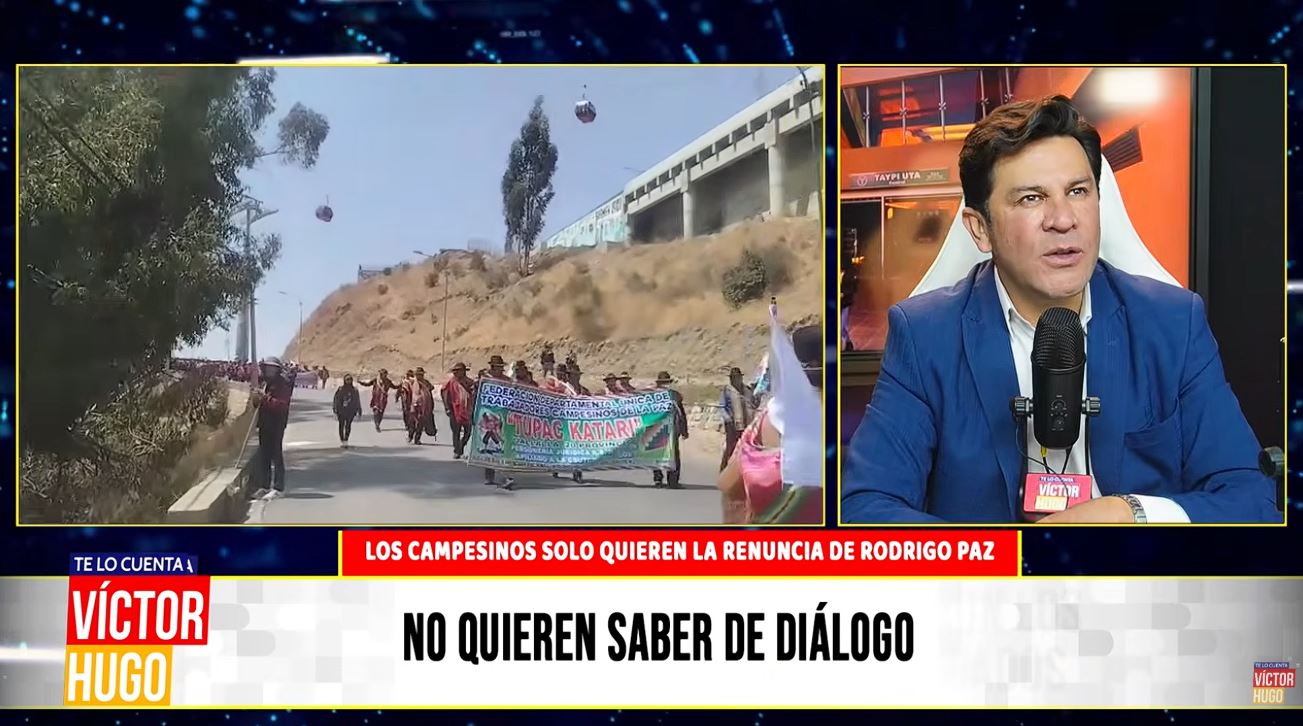 LA TÚPAC KATARI TAMPOCO IRÁ A DIÁLOGO SOLO QUIEREN LA RENUNCIA DE PAZ